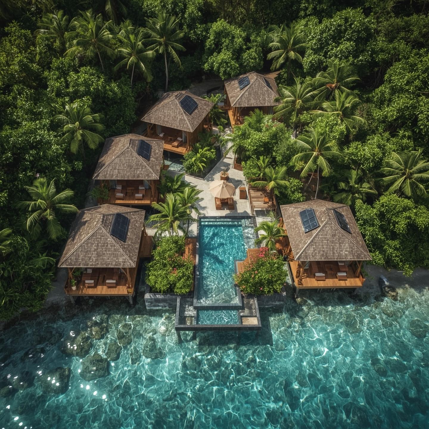 Boutique villa hotel surrounded by tropical gardens – WCCRE investment concept