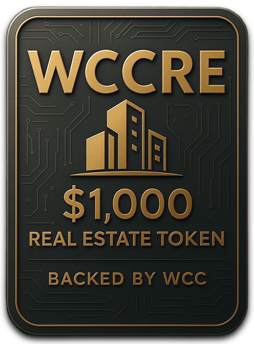 WCCRE Tokens – Real Estate Meets Blockchain